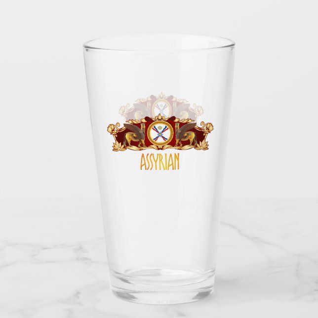 ASSYRIAN-Glas-Cup Glas (Vorderseite)