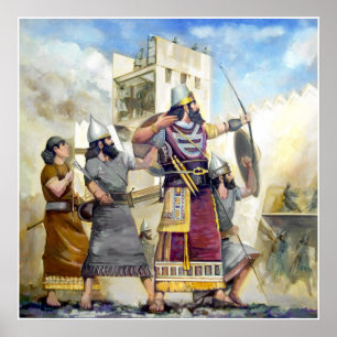 Assyrian König Poster