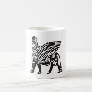 Assyrian Lamassu Tasse
