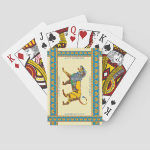 Assyrian Lion Classic Playing Cards Spielkarten