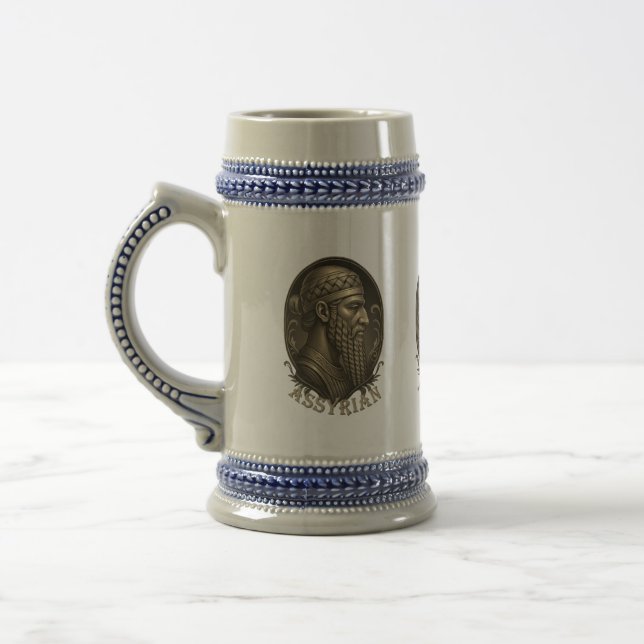 Assyrian ( SARGON )Mug Bierglas (Links)