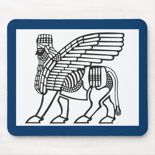 ASSYRIAN WINGED BULL MOUSEPAD (Vorne)
