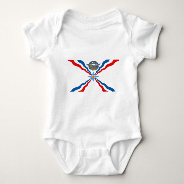 AssyrianFlagge Baby Strampler (Vorderseite)