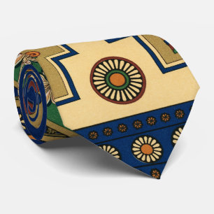 Assyrianische Retromuster Krawatte