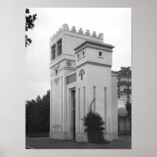 Assyrianisches Haus, Universelle Ausstellung, Pari Poster