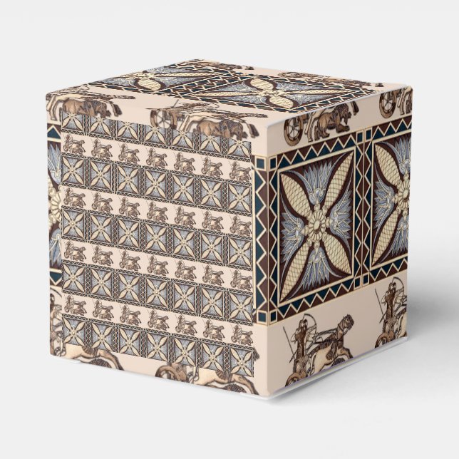 Assyrier Geschenkschachtel (Rückseite)