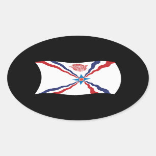 Assyrische Nationalflagge Aufkleber