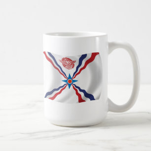 Assyrische Nationalflagge Tasse