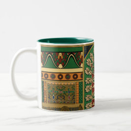 Assyrisches Vintages Muster Tasse