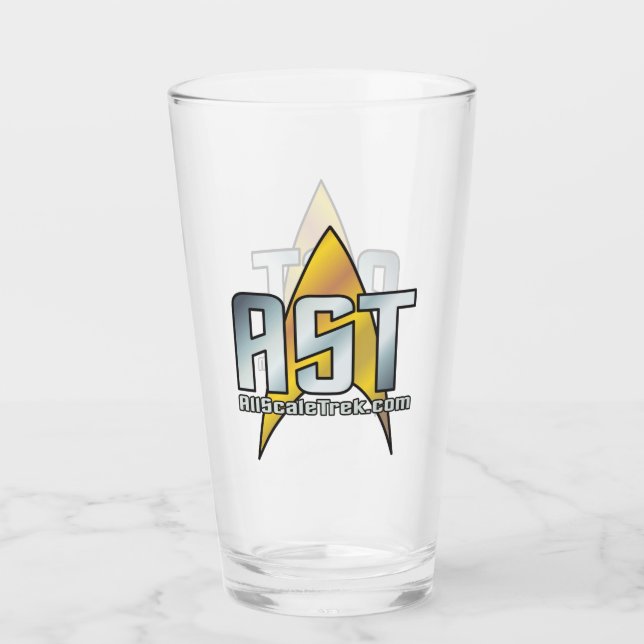 AST Bierglas Glas (Vorderseite)