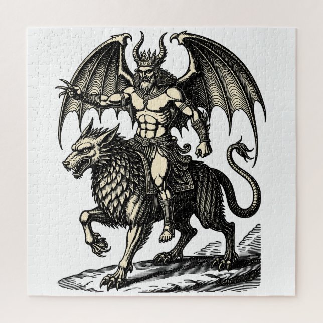 Astaroths Stille Herrschaft Puzzle (Vertikal)