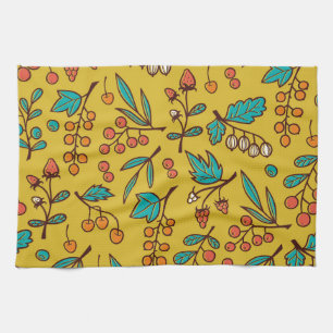 Äste, nahtlose Natur. Geschirrtuch