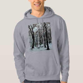 Äste und Bäume , im Schnee Hoodie