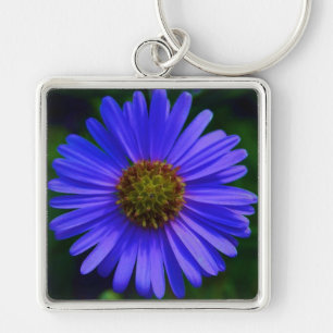 ASTER-BLUME SCHLÜSSELANHÄNGER
