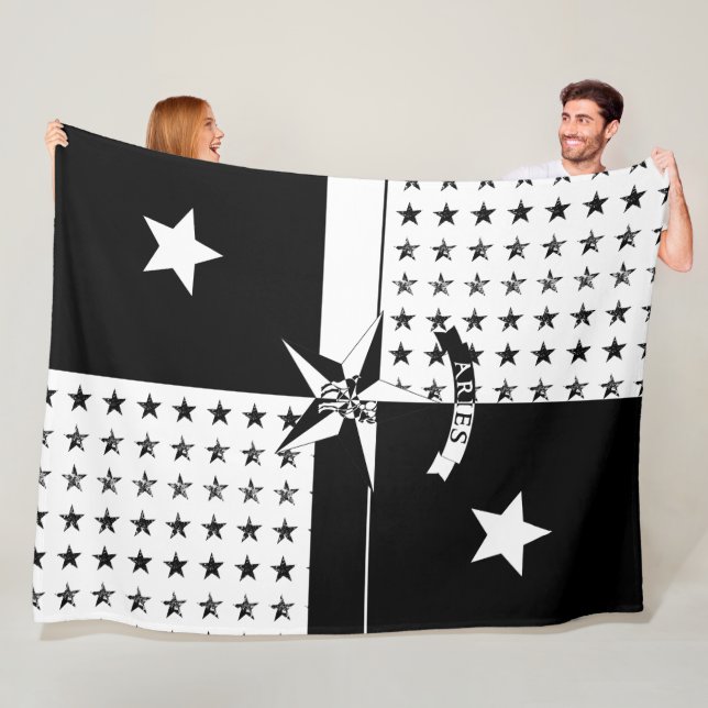 Äster Fleecedecke (Beispiel)