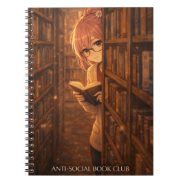 Aster™ In My Reading Era Spiral Notebook Cute  Notizblock