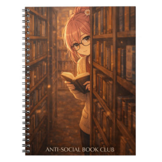 Aster™ In My Reading Era Spiral Notebook Cute  Notizblock