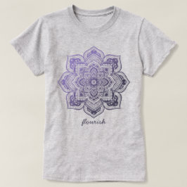 Aster Mandala Personalized T-Shirt