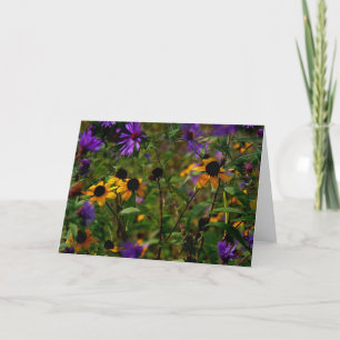 Aster unter Glas Karte