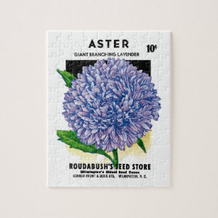Aster Vintage-Samenpaket Puzzle