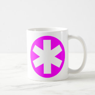 Asterisk - Magenta Tasse