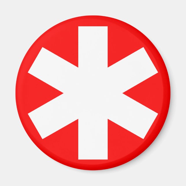 Asterisk - Red Magnet (Vorne)
