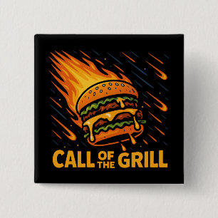 Asteroid Burger Call of the Grill Button