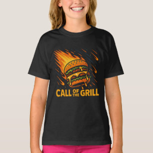 Asteroid Burger Call of the Grill T-Shirt