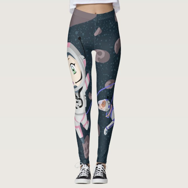 Asteroid Girl Leggings (Vorderseite)