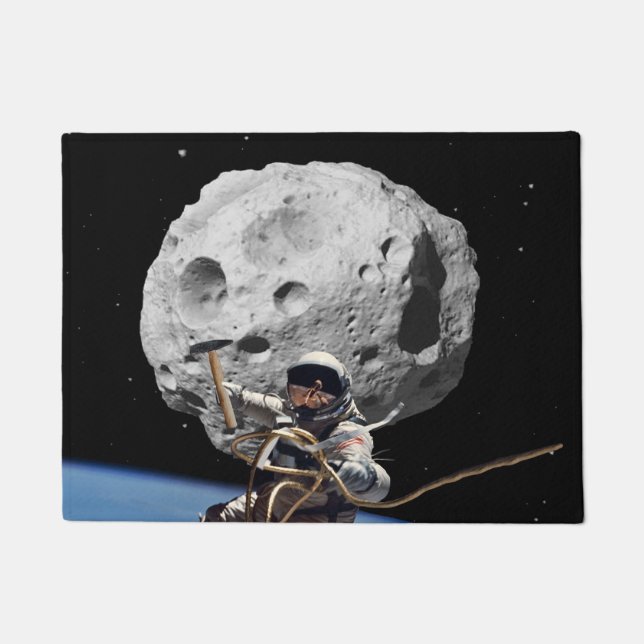 Asteroid Miner Fußmatte (Vorderseite)