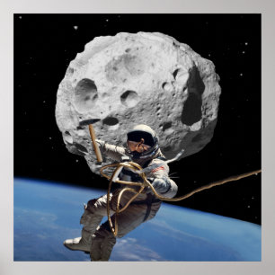 Asteroid Miner Poster