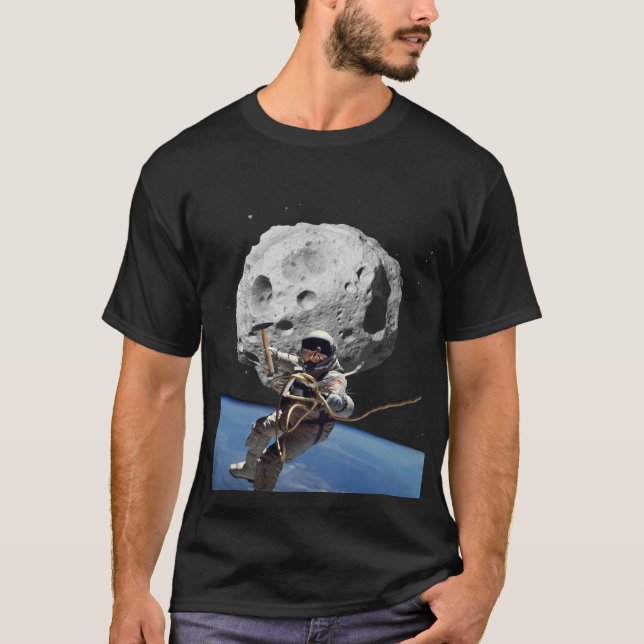 Asteroid Miner T-Shirt (Vorderseite)