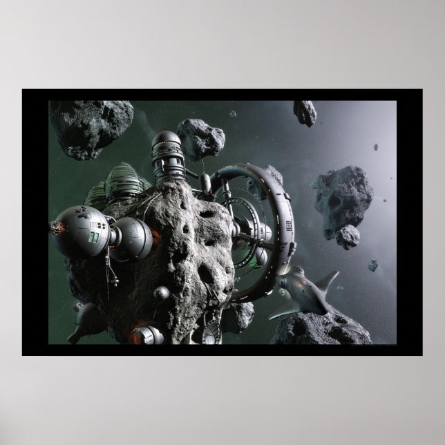 Asteroid Poster (Vorne)