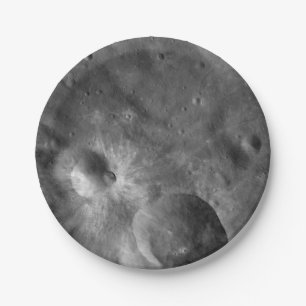 Asteroid Vesta Craters Pappteller