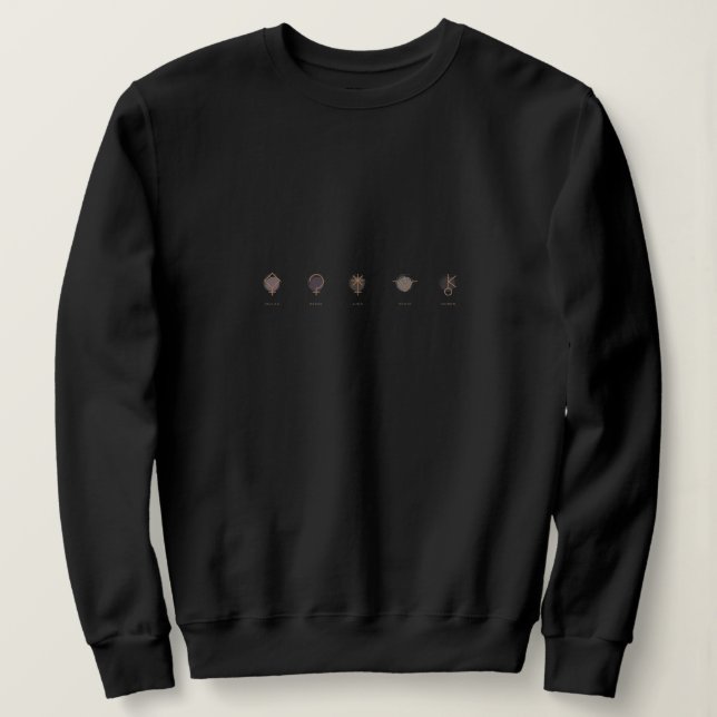 Asteroide Sweatshirt (Design vorne)