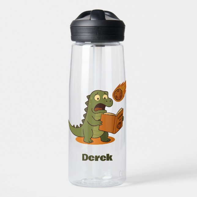 Asteroids and You, A Book For Dinosaurs Trinkflasche (Vorne)