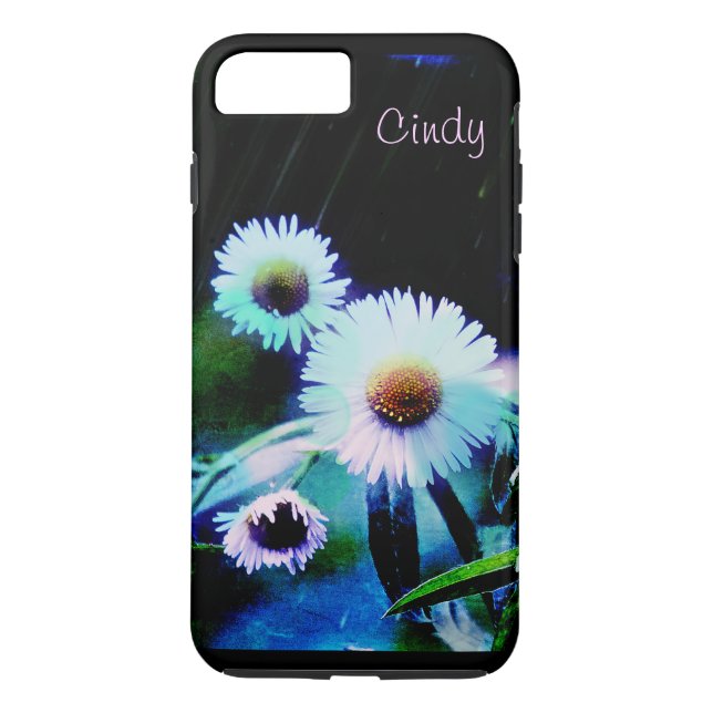 Asters Aglow iPhone 7 Plus Fall *Personalize* Case-Mate iPhone Hülle (Rückseite)