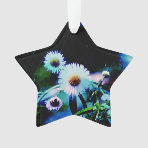 Asters Aglow Star Ornament