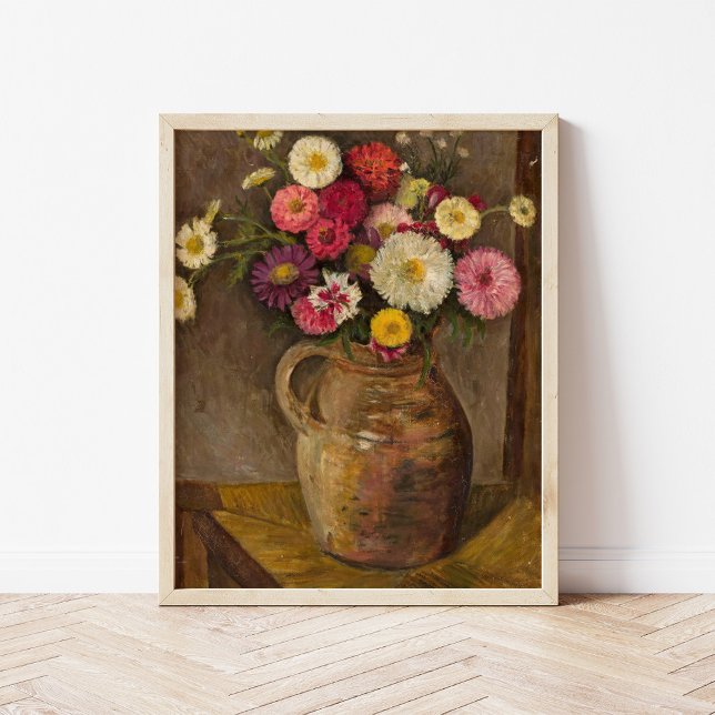 Asters und Zinnias | Tadeusz Makowski Poster (Von Creator hochgeladen)