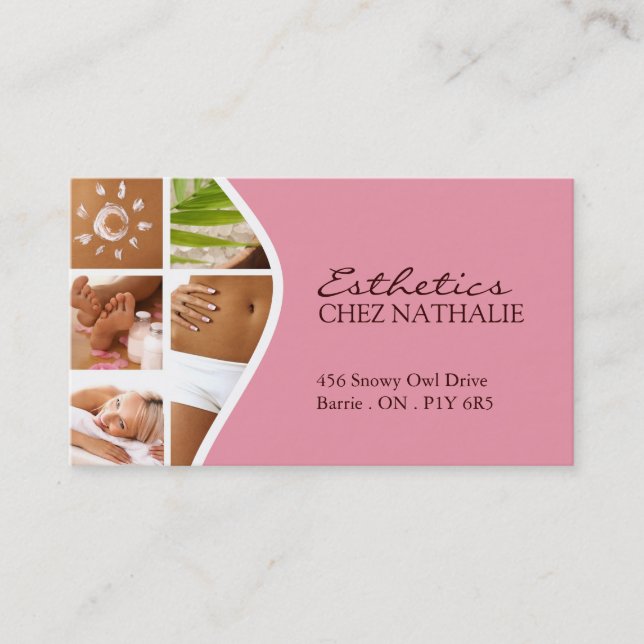 Ästetiker ~ Visitenkarte (Vorderseite)