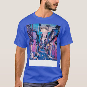 Ästhetik auf der japanischen Hausstraße 4 T-Shirt