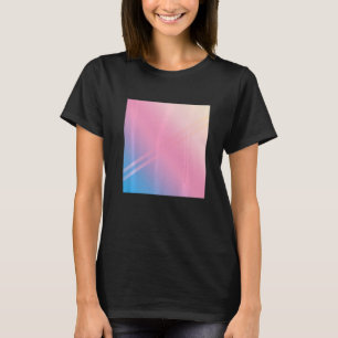 Ästhetik der 90er Jahre - Pink Blue Abstrakt Graph T-Shirt