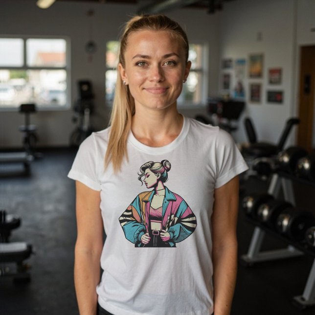 Ästhetik der 90er Jahre Pop Art T-Shirt (90s aesthetic Nineties Pop Art T-Shirt)