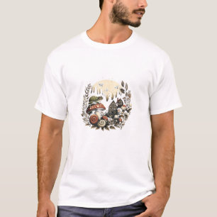 Ästhetik Goblincore und Cottagecore Pilz Drea T-Shirt