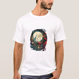 Ästhetik Goblincore und Cottagecore Pilz Spaß T-Shirt