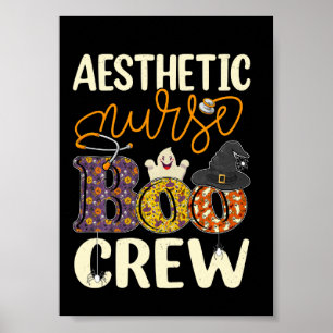 Ästhetik-Krankenschwester Boo Crew Ästhetik-Kranke Poster
