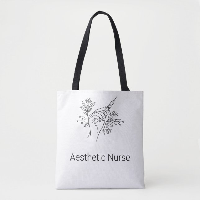 Ästhetik-Krankenschwester Botanische Spritze Linie (Vorderseite)