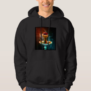 Ästhetik Shisha Glitch Steam Hookah Vaporwave Hoodie