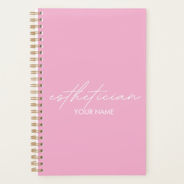 Ästhetiker-Notizbuch - Personalisierter Geschenkpl Planer (Vorderseite)