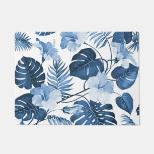 Ästhetisch floral fußmatte
